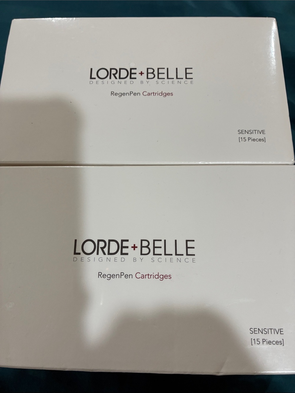 Lorde+Belle Sensitive RegenPen Cartridges TWO BOXES 30 total